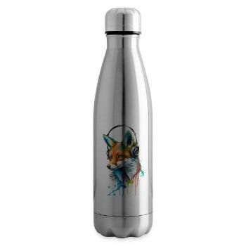 Fox Musik hören mit Kopfhörern - Isolierflasche - Lightsilver - Rechts