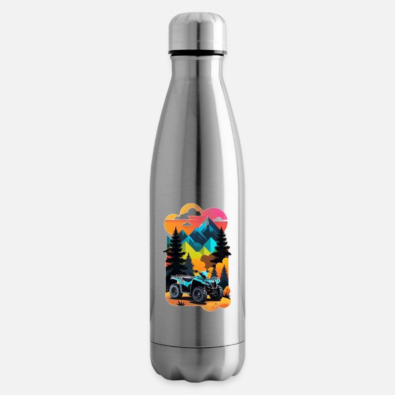 Quad & Offroad - Isolierflasche - Lightsilver