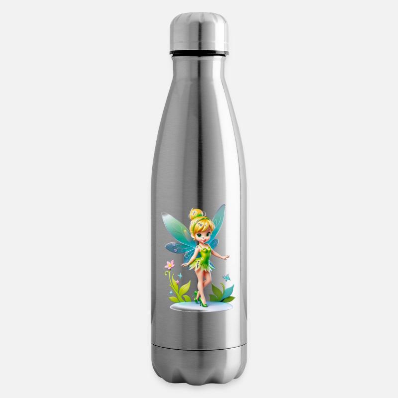 Petite Fée 11 - Bouteille isotherme - argent clair