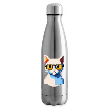 Pix die Katze - Isolierflasche - Lightsilver - Rechts