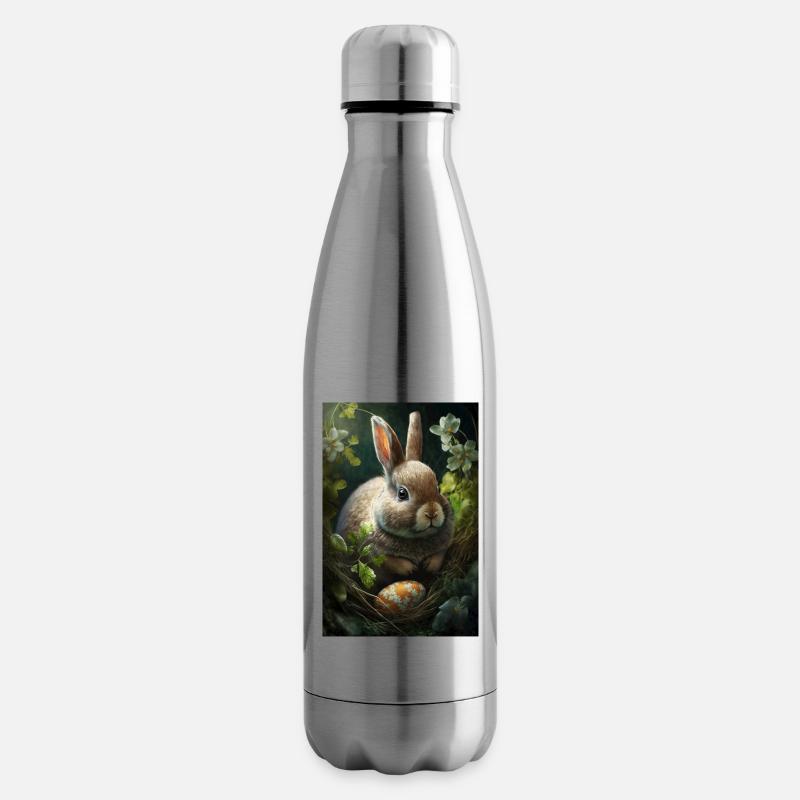 Hase - Isolierflasche - Lightsilver