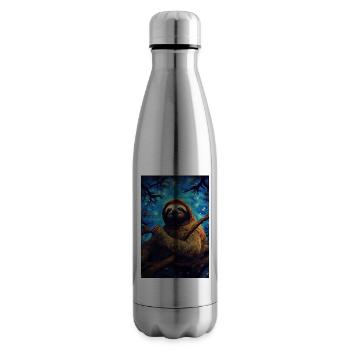 Sloth - Insulated Water Bottle - silver - Right
