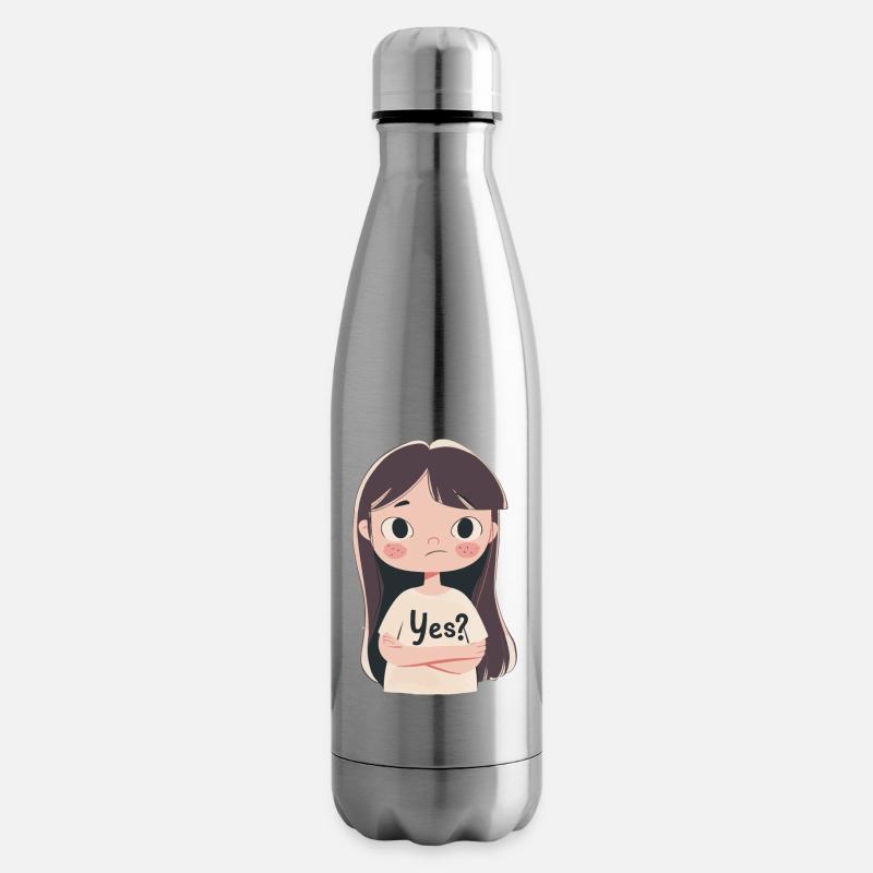 YES? - Isolierflasche - Lightsilver