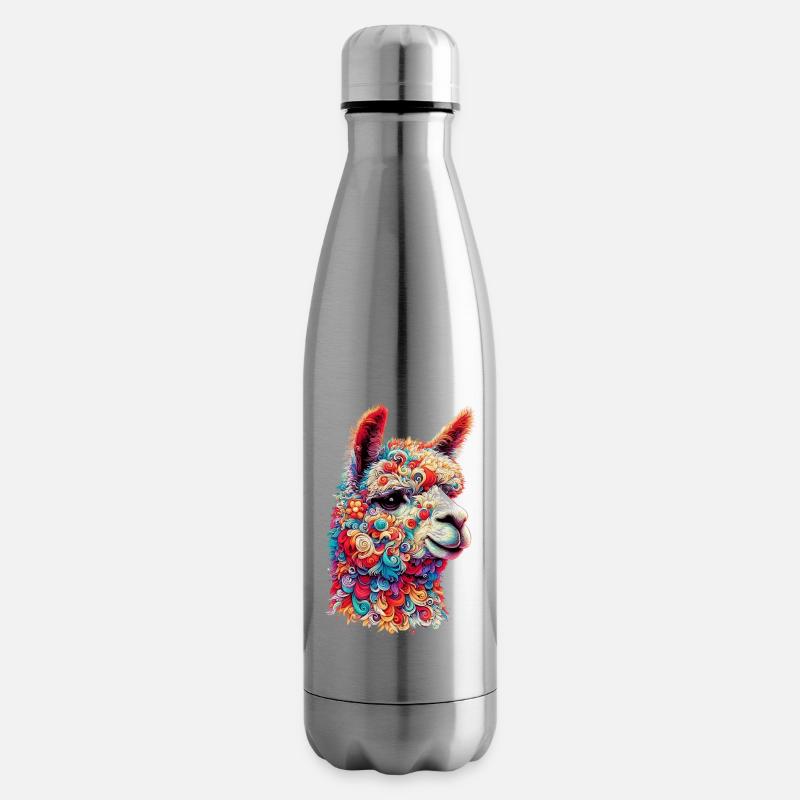 Alpaka - Isolierflasche - Lightsilver