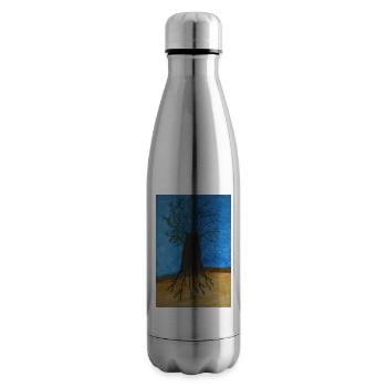 The Tree in the Raunkier Classification - Insulated Water Bottle - silver - Right