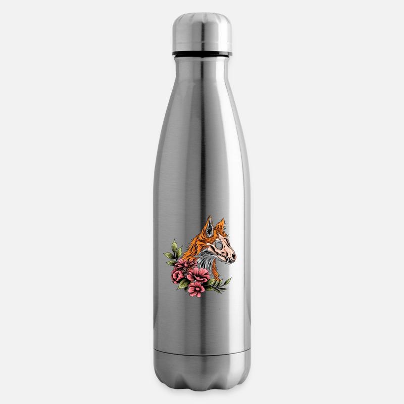 Monster Fuchs - Isolierflasche - Lightsilver
