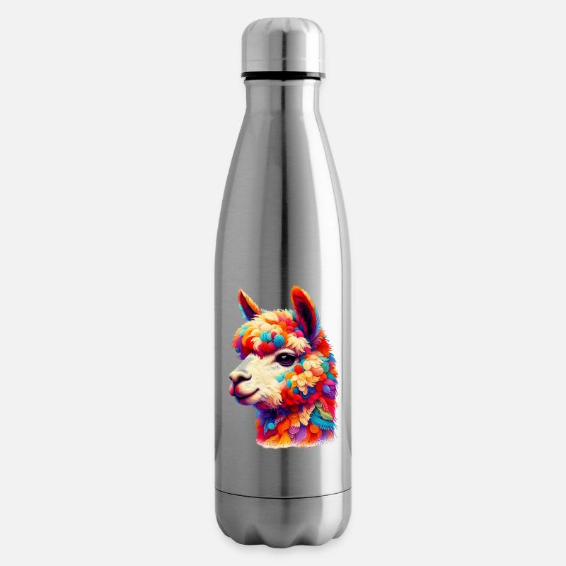 Alpaga - Bouteille isotherme - argent clair