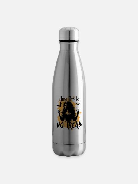 Just Trick no Tread - Insulated Water Bottle - silver