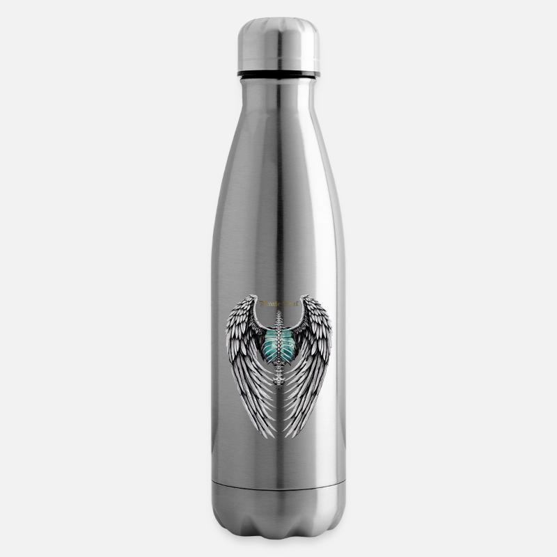 FLÜGEL-PIRAT - Isolierflasche - Lightsilver