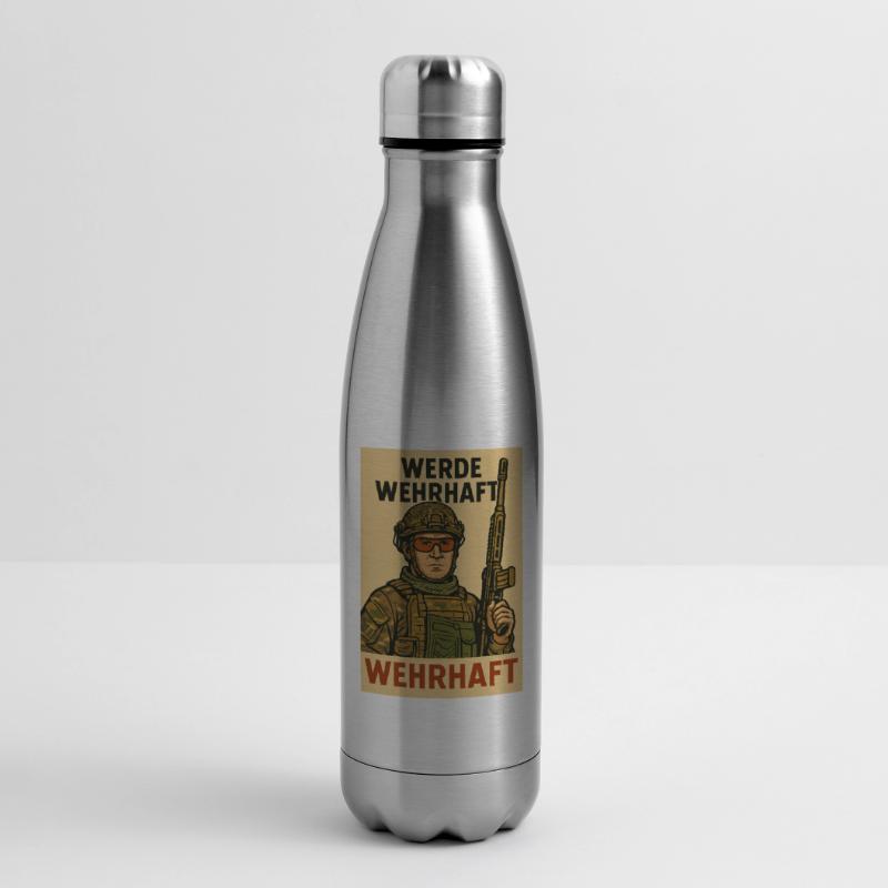 „Er wird dir nicht helfen – er wird dich zerstören Isolierflasche