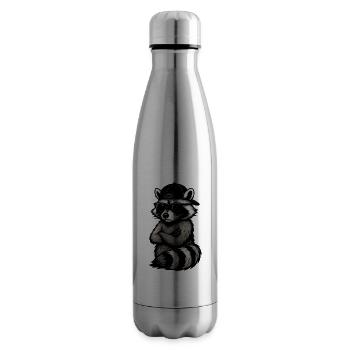 Le raton laveur - Bouteille isotherme - argent clair - Droite