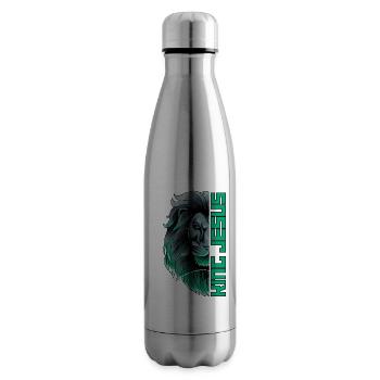 King Jesus - Lion of Judah - Christian - Insulated Water Bottle - silver - Right