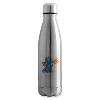 Blue Dragon Spark Breathfire - Insulated Water Bottle - silver - Right