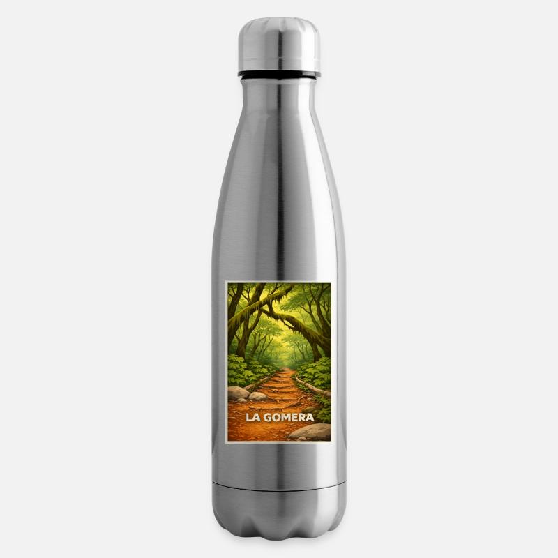Lorbeerwald Gomera - Isolierflasche - Lightsilver
