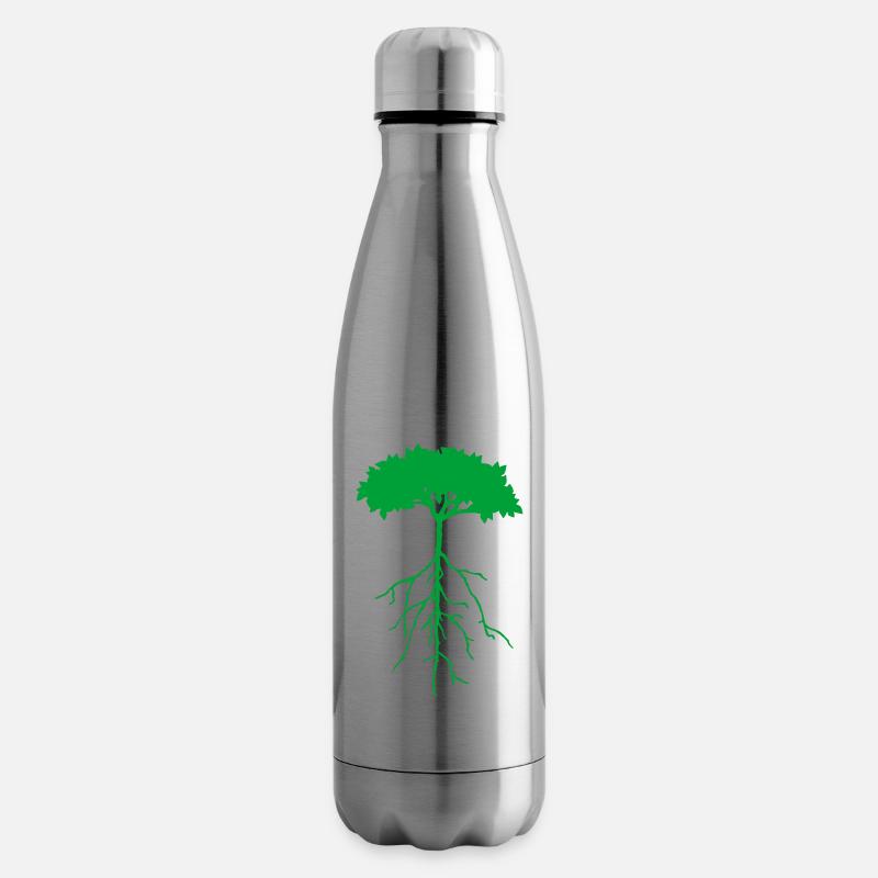 racine de l'arborescence - Bouteille isotherme - argent clair