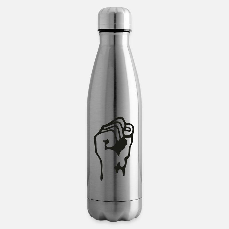faust02 - Isolierflasche - Lightsilver