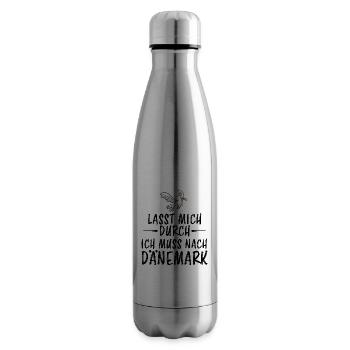 Lasst mich durch ich muss nach Dänemark - Isolierflasche - Lightsilver - Rechts