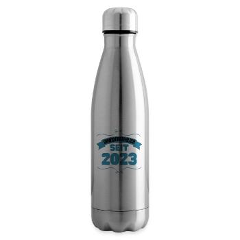 Geburt Geschenk Unwiderstehlich seit 2023 - Isolierflasche - Lightsilver - Rechts