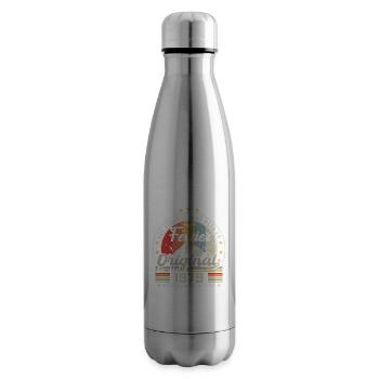 Février 1979 Cadeau 45e Anniversaire Février 1979 - Bouteille isotherme - argent clair - Droite