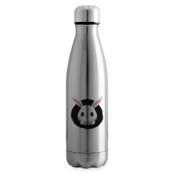 Kleiner Hase Häschen Kaninchen - Isolierflasche - Lightsilver - Rechts