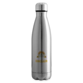 Bearded Dragon Reptile Lover Lizard Pet - Insulated Water Bottle - silver - Right