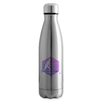 Innebandy Salibandy Unihockey Hockey Floorball - Insulated Water Bottle - silver - Right