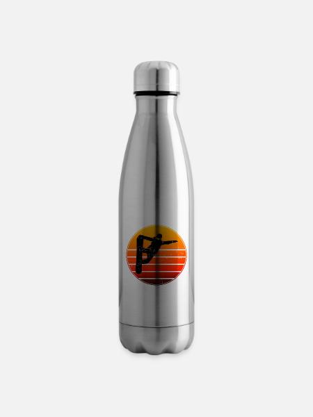 Herren Wintersport Snowboarding Snowboard Snowboar - Isolierflasche - Lightsilver