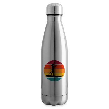 Standup Paddle Standup Paddleboard Herren - Isolierflasche - Lightsilver - Rechts