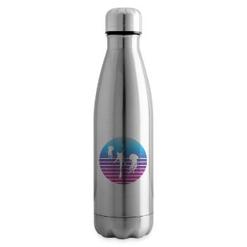 Herren Damen Diver Scuba Taucher Free Dive - Isolierflasche - Lightsilver - Rechts