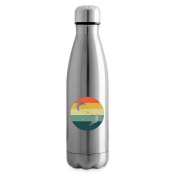 Kitesurf Femme Kitesurf Hommes Kitesurf - Bouteille isotherme - argent clair - Droite
