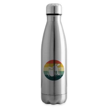 Batteur Batterie Percussionniste Dames Batterie - Bouteille isotherme - argent clair - Droite