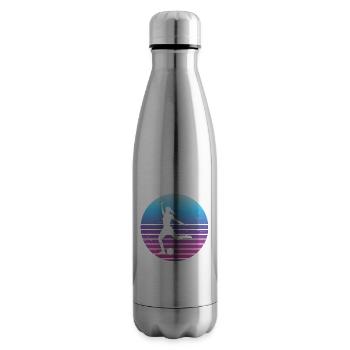 Fussballspielen Fussball Herren Fussballspieler - Isolierflasche - Lightsilver - Rechts