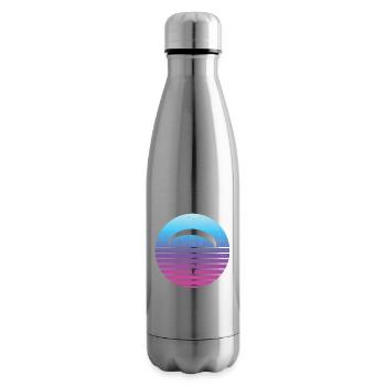 Men's Paragliding Paragliding Women - Insulated Water Bottle - silver - Right