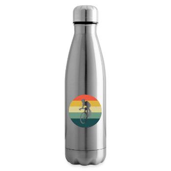 Roadbike Road Bike Road Bike Road Cyclist Men Road Bike - Bouteille isotherme - argent clair - Droite