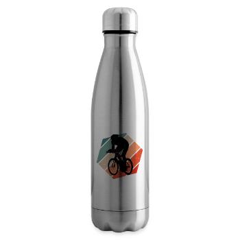 Rennradfahren Roadbike Herren Rennradfahrer - Isolierflasche - Lightsilver - Rechts