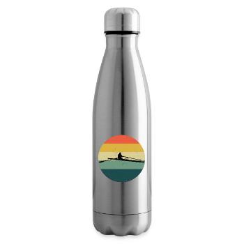 Rameurs hommes Aviron Femmes Aviron - Bouteille isotherme - argent clair - Droite