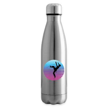 Escalade Femmes Escalade Rocher - Bouteille isotherme - argent clair - Droite