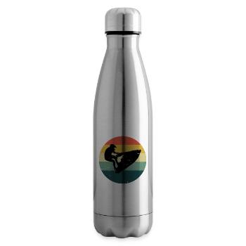 Jetski fahren Herren Jetskiing Damen Jetski - Isolierflasche - Lightsilver - Rechts