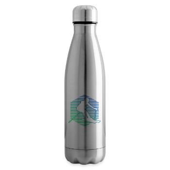 Skieurs acrobatiques Sports d’hiver Ski masculin - Bouteille isotherme - argent clair - Droite