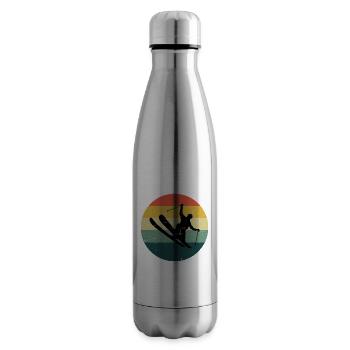 Damen Herren Ski Jumping Freestyle Ski Ski Freesty - Isolierflasche - Lightsilver - Rechts