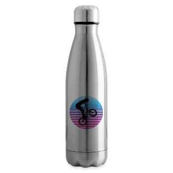 bmx Herren Damen bmx jungen Radfahren Bike - Isolierflasche - Lightsilver - Rechts