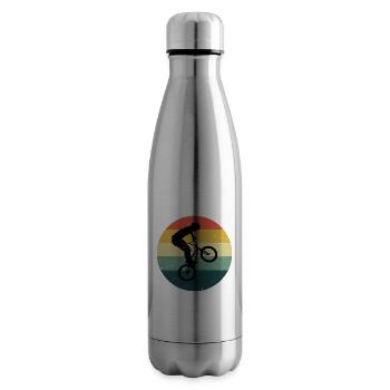 BMX Garçons BMX Vélo BMX Hommes Vélo Cyclisme - Bouteille isotherme - argent clair - Droite