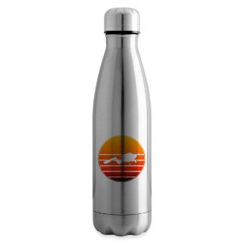 Men's Scuba Diver Scuba Diver Diver - Insulated Water Bottle - silver - Right