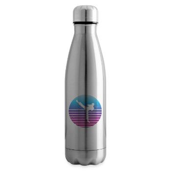 Kickboxer Boxing Kickboxing Femmes Kickboxing - Bouteille isotherme - argent clair - Droite