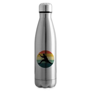 Damen Kampfsport Kung Fu Kungfu Herren Wushu - Isolierflasche - Lightsilver - Rechts