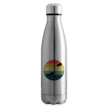 Kite Damen Kitesurf Kitesurfer Kitesurfen - Isolierflasche - Lightsilver - Rechts