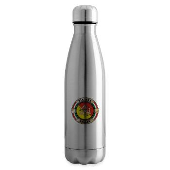 Sicily emblem - Insulated Water Bottle - silver - Right