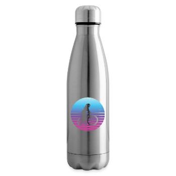 Femmes Cyclisme VTT VTT - Bouteille isotherme - argent clair - Droite