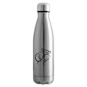 Don‘t mess with the Cat - Isolierflasche - Lightsilver - Rechts