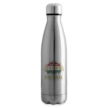 Cadeau D'anniversaire 12 ans, Nées En Janvier 2013 - Bouteille isotherme - argent clair - Droite